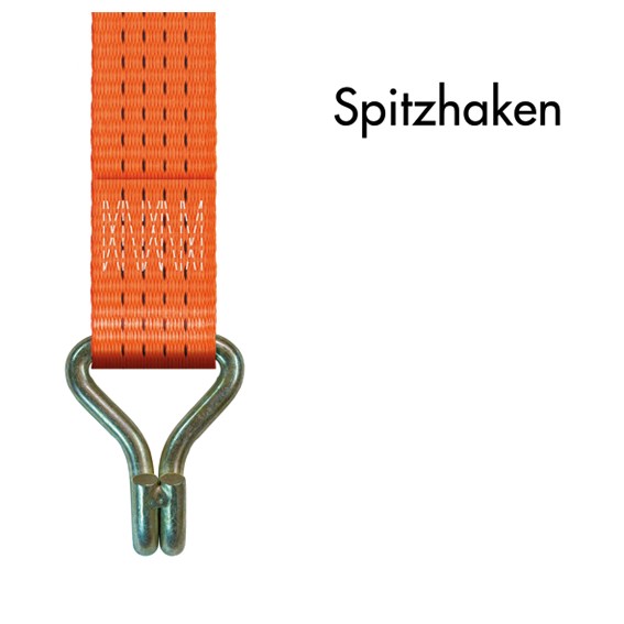 Stück - SpanSet SPANNFIX Druckratsche 2000/50 - 8 m - ohne Haken - einteilig - (4.000 daN, 50 mm)