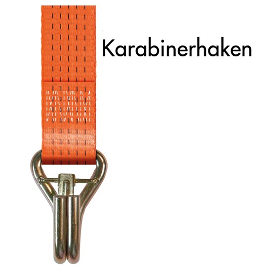 Stück - SpanSet SPANNFIX Druckratsche 2000/50 - 8 m - ohne Haken - einteilig - (4.000 daN, 50 mm)