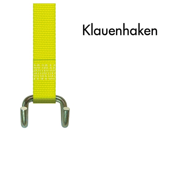 Stück - SpanSet Qualitäts-Druckratsche 500/25 - 4 m - ohne Haken - einteilig - (1.000 daN, 25 mm)