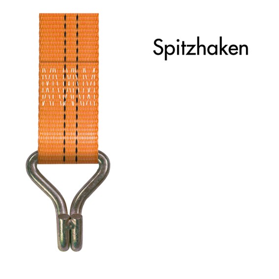 Stück - SpanSet SPANNFIX Druckratsche 1000/35 - 4 m - ohne Haken - einteilig - (2.000 daN, 35 mm)