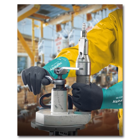 Ansell ALPHATEC 58-535W - Chemieschutzhandschuhe