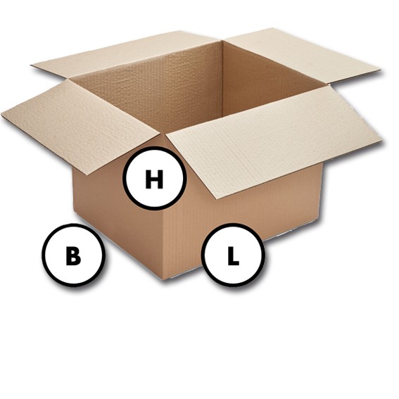 Stück - Bücherkarton