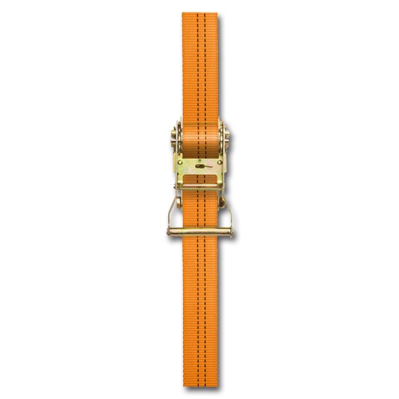 Stück - SpanSet SPANNFIX Druckratsche 1000/35 - 4 m - ohne Haken - einteilig - (2.000 daN, 35 mm)