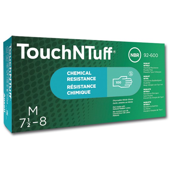 Paket - Ansell TOUCH N TUFF 92-600 - Einmalschutzhandschuhe